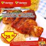 Soriana Oferta del día 9 de enero: Pierna de cerdo con hueso congelada $29 el kilo