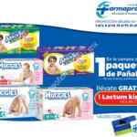 Fin de semana del bebé Farmapronto: Lactum kids gratis en la compra de 1 paquete de pañales
