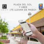 2 viajes gratis en UBER con el cupón PLAZADELSOL