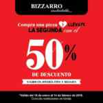 Promoción Bizzarro San Valentín: Segunda pieza a mitad de precio en joyería fina y relojes