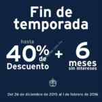 Rebajas de fin de temporada en Scappino: Hasta 40% de descuento + 6 meses sin intereses