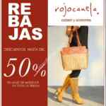 Hasta 50% de descuento en las rebajas de Rojocanela