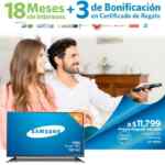 En Sams Club 18 meses sin intereses + 3 de bonificación con Bancomer, Banamex, Santander, Banorte, etc.