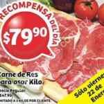 Soriana oferta del día 22 de enero: carne de res para asar a $79.90