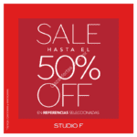 Rebajas temporada en Studio F: hasta 50% de descuento en prendas seleccionadas