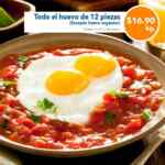 Ofertas de fin de semana en carnes en Chedraui: Todo el huevo 12 piezas a $16.90, pechuga $42.90 el kilo y más