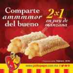 2x1 en pay de manzana todo febrero en El Pollo Pepe