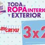 En Suburbia 3x2 en ropa Baby Creysi del 18 al 21 de febrero