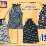 Artículo de la semana Suburbia al 6 de marzo: Blusa reversible Contempo a $135