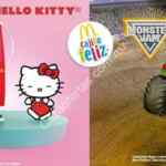 Nueva Cajita Feliz McDonalds de Hello Kitty y Monster Jam