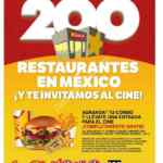 En Carls Jr boletos para Cinépolis GRATIS al agrandar tu combo (válido de lunes a domingo)