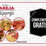 En Sbarro cupón de complemento gratis en la compra de un combo pareja