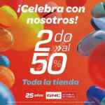 En GNC 2º al 50% de descuento en toda la tienda el 29 de febrero