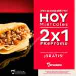 2x1 en crepas los miércoles en Kepacrepa