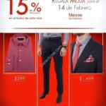 Promoción San Valentín Mens Fashion: 15% de descuento adicional en prendas rojas