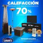 En Lowes hasta 70% de descuento en productos seleccionados de calefacción