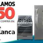 Ofertas Comercial Mexicana Fin de semana: $250 por cada $1000 de compra en línea blanca y 2x1 1/2 en pañales, galletas y llantas
