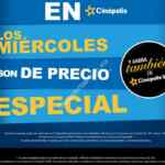 Promoción Cinépolis miércoles de precio especial ahora tambien en VIP