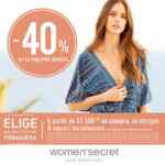 Promoción San Valentín Womens Secret: 40% de descuento en la segunda prenda y hasta 6 meses sin intereses