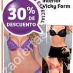 En Soriana 30% de descuento ropa interior Vicky Form
