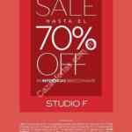 Rebajas adicionales Studio F: hasta 70% de descuento y mini bolsa gratis en tus compras