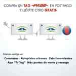 Promoción TAG Pase 2x1 en Semana Santa