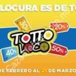 Promoción Totto Loco tiene descuentos del 20% al 50%