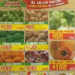 Folleto de ofertas Bodega Aurrerá de frutas y verduras 25 al 31 de marzo: lechuga $5.90, papaya $15.90, etc.