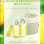 Canasto refrescante gratis con tus compras en L'Occitane