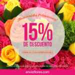 15% de descuento en Enviaflores.com por la llegada de la primavera