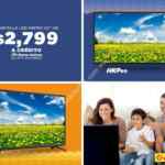 En Elektra pantalla LED HKPro de 32 pulgadas a $2,799