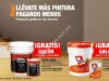 Días del Color Home Depot Pintura Gratis: compra una cubeta y de regalo un galón