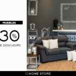 En Home Store 30% de descuento en muebles