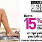Promoción Liverpool Vacaciones Fashion Fest 2016: 15% en monedero en ropa Primavera-Verano 2016