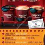 Boleto Cinemex gratis en la compra de 3 Nescafé Alegría