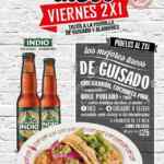 En Potzolcalli 2x1 en cervezas y tacos todos los viernes