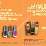 En Sally bolsa gratis en la compra de 3 esmaltes y cosmetiquera gratis en la compra de 3 productos Argan Oil
