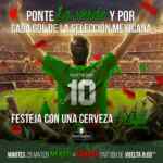 En BeerFactory 1 cerveza gratis por cada gol de la selección durante el México vs Canadá