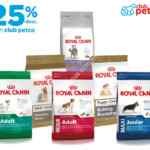 25% de descuento en alimento Royal Canin en Petco
