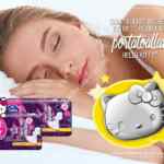 Porta toallas Hello Kitty gratis en la compra de Saba Buenas Noches Extra