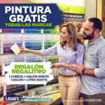 Regalón Regalitro Lowes: Pintura gratis en todas las marcas