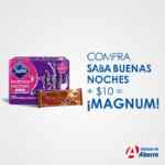 Compra Saba Buenas Noches + $10 y llévate una paleta Magnum en Farmacias del Ahorro