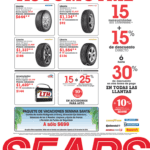 Quincena Automotriz Sears: hasta 30% en llantas y 25% en baterías