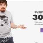 30% de descuento en TODO en la tienda de ropa en línea Threadless