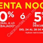 Venta Nocturna Muebles Pergo: Descuentos adicionales a lo ya rebajado y meses sin intereses