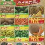 Folleto de ofertas Bodega Aurrerá de frutas y verduras 22 al 28 de abril: piña, melón y mamey en descuento