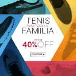 En Dafiti hasta 40% de descuento en tenis para toda la familia