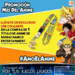 Promoción mes del anime: USB colgante GRATIS en la compra de un anime Bandai Namco en Gameplanet