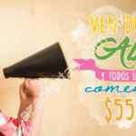 Promoción día del niño Texas Ribs: Menú infantil a $55 con cupón