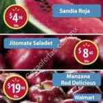 Ofertas Martes de Frescura Walmart 19 de abril: Sandía, jitomate y manzana red delicious con descuento